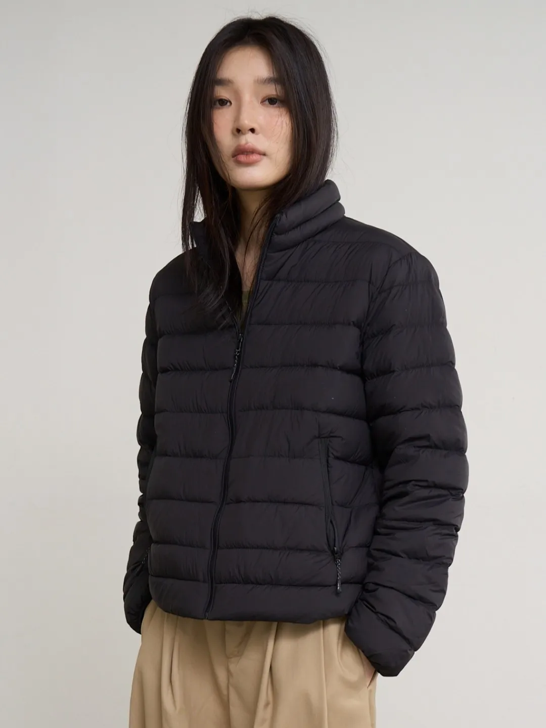 90% White Duck Down Women Lightweight Quilted Puffer Jacket 2026 New Arrivals Female Korean Casual Stand Collar Winter Outerwear