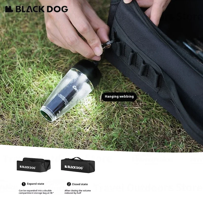 BLACKDOG Camping Tool Storage Bag Large Capacity Outdoor Portable Camping Accessories Travel Equipment Storage Bag Sundries Bag