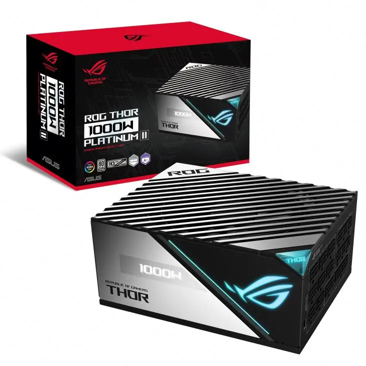 Alimentatore ROG THOR II 1000W Alimentatore 1000W 100W per alimentatore switching desktop da gioco