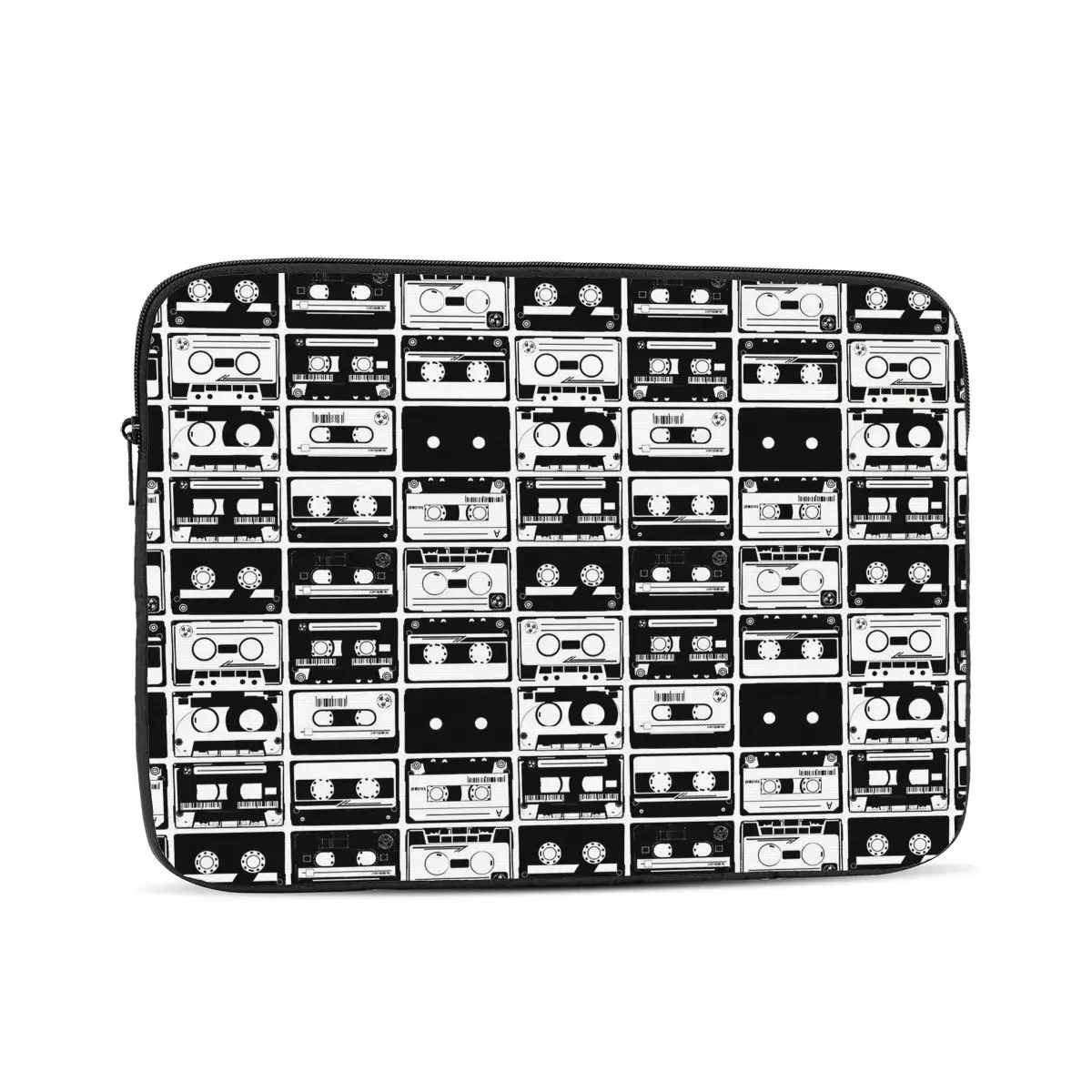 Monochrome Music Audio Cassette Computer ipad Laptop Cover Case Laptop Sleeve Bag Portable Cover Fundas Pouch