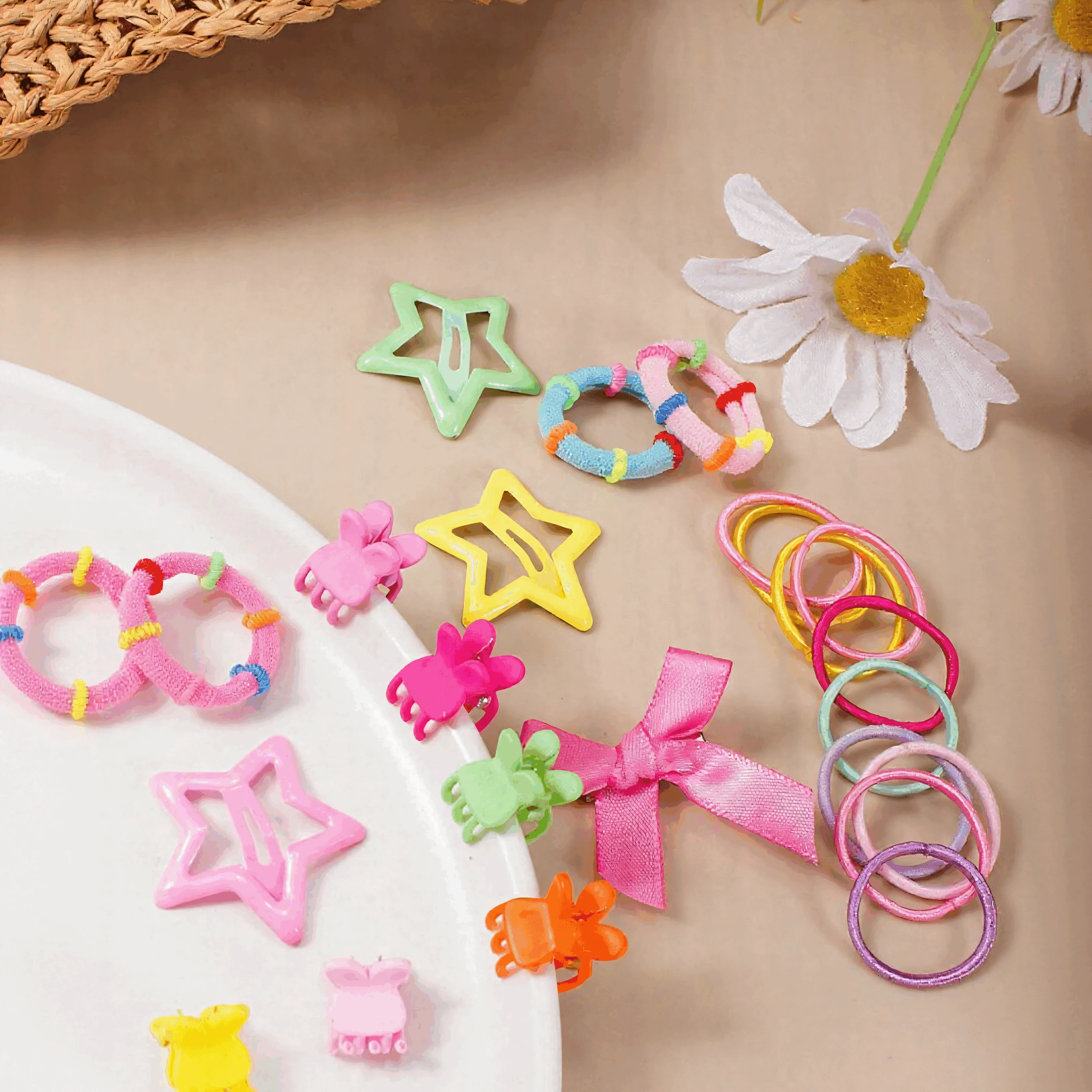 1226개 여성용 헤어 액세서리 세트 - 컬러풀한 헤어 - Women Accessories Dropshipping 리뷰 및 가격
