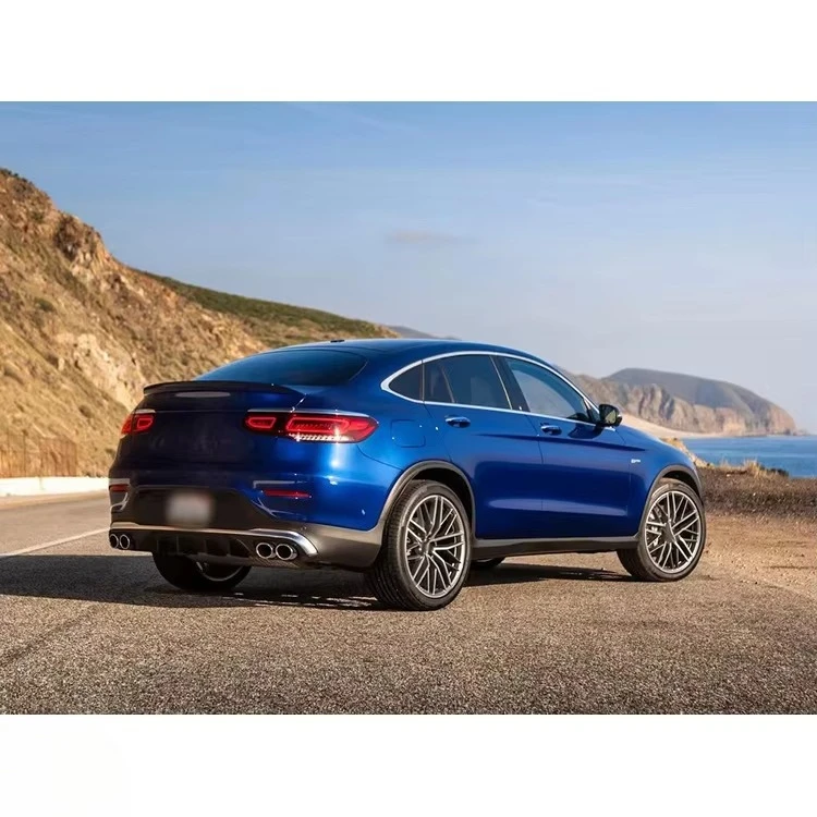 Picture 6: GLC43  Style Car Rear Bumper Diffuser With Tips for C253 Coupe 2019+