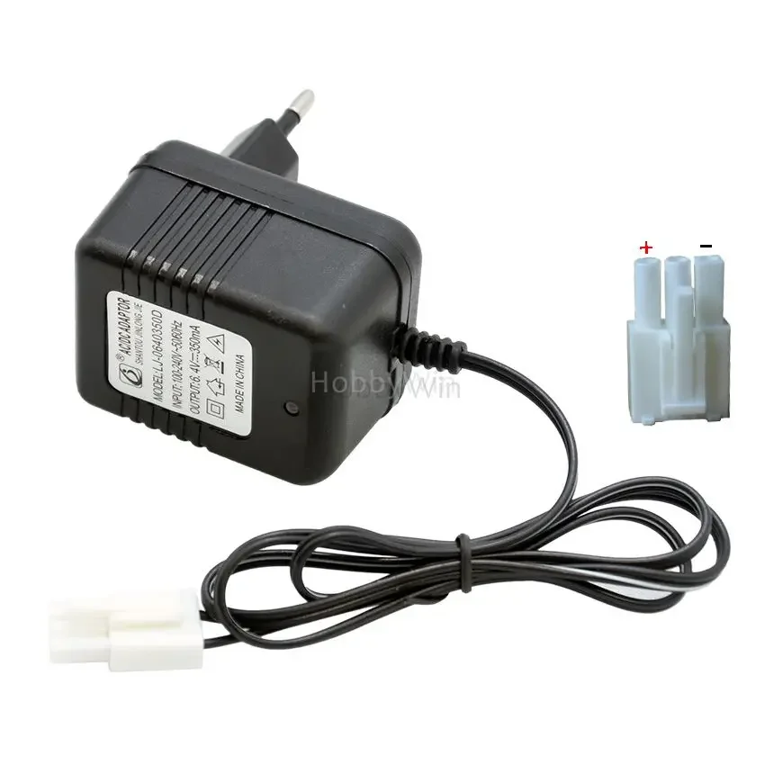 P-TO-R maschio della spina di EL4.5-3P del caricatore degli stati uniti di 6.4V 350mA per il pacchetto della batteria ricaricabile di vita di 2S RC