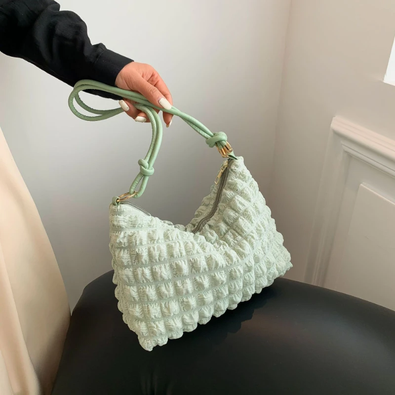 Soft Cloud Cotton Candy Designer Handbag Gentle Shoulder Bag High-quality Lightweight Large Tote Bag Armpit Bag