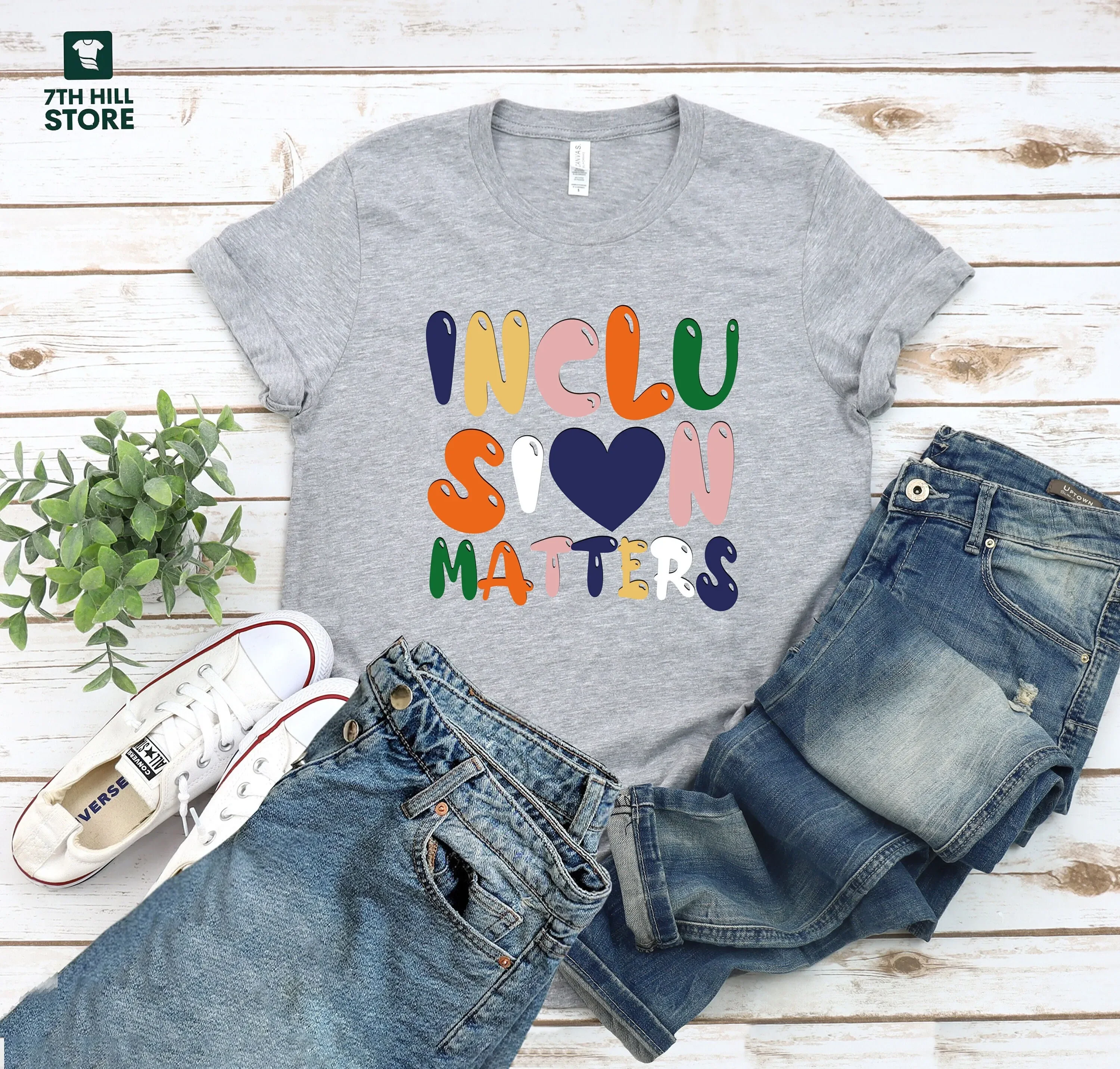 Inclusion Matters T Shirt Diversity and Kindness Equality