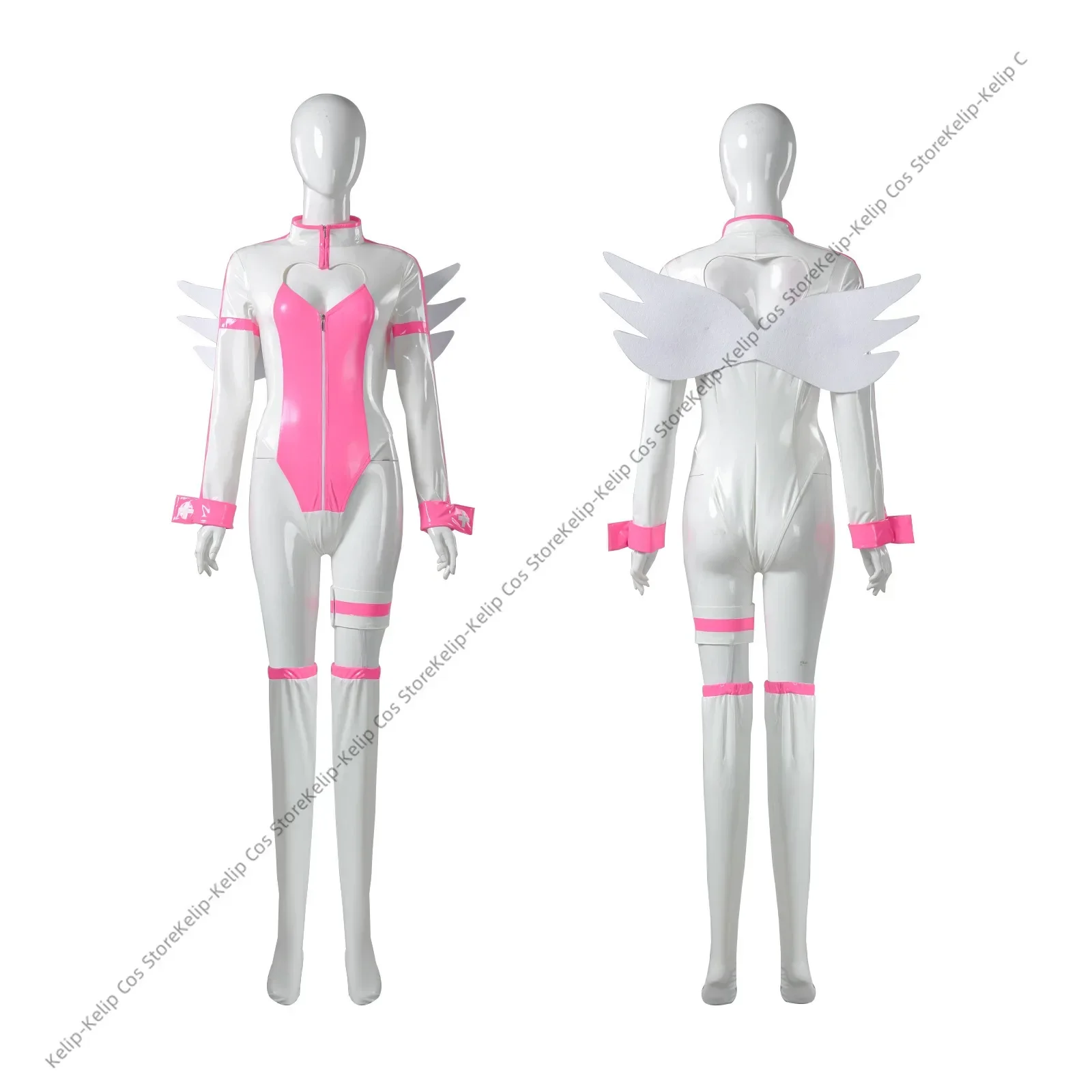 Anime 2.5 seduzione dimensionale Amano Lilysa Liliel Costume Cosplay parrucca PU uniforme tute donna Sexy bella tuta di carnevale