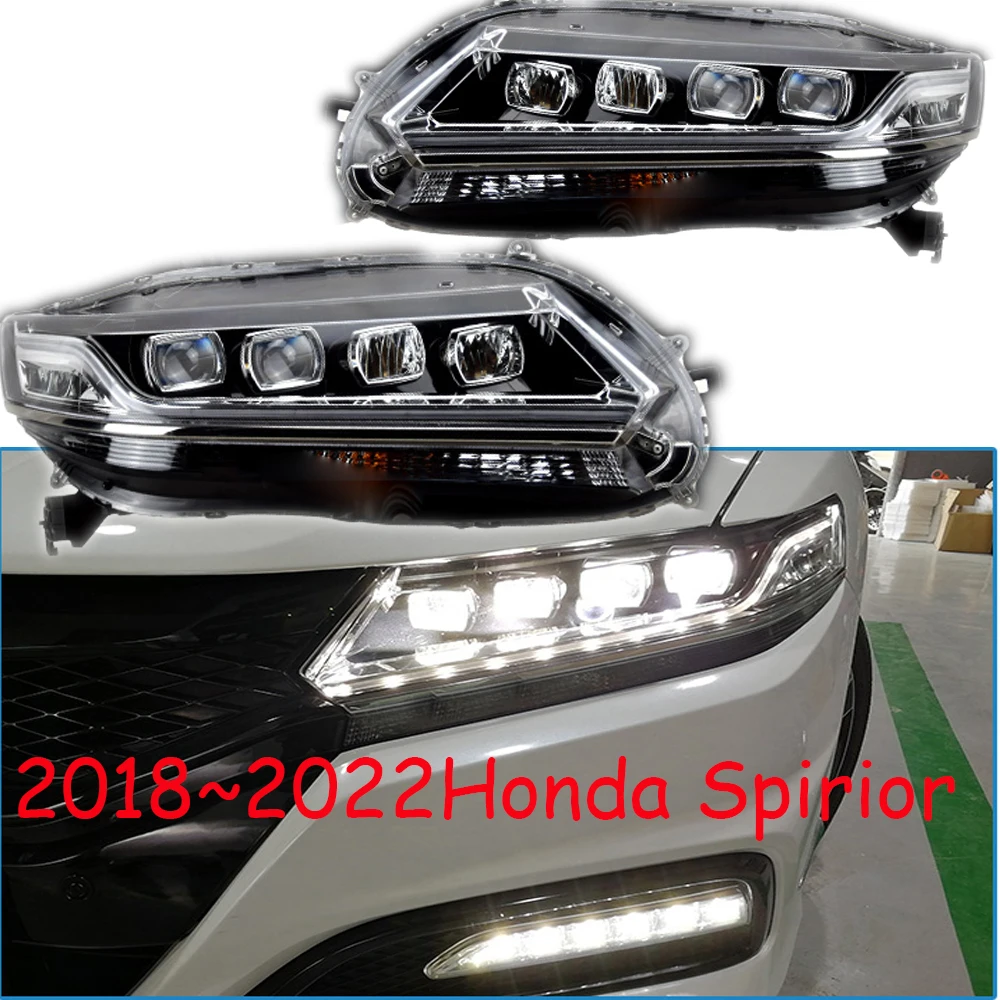 car bumper headlamp for Honda Spirior Accord headlight 2018~2022y car accessories head lamp for Honda Spirior fog light