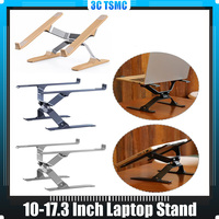 Computer Stand Adjustable Portable Notebook Stand Aluminum Alloy Laptop Holder for 10-17.3Inch Foldable Laptop Base For Pc