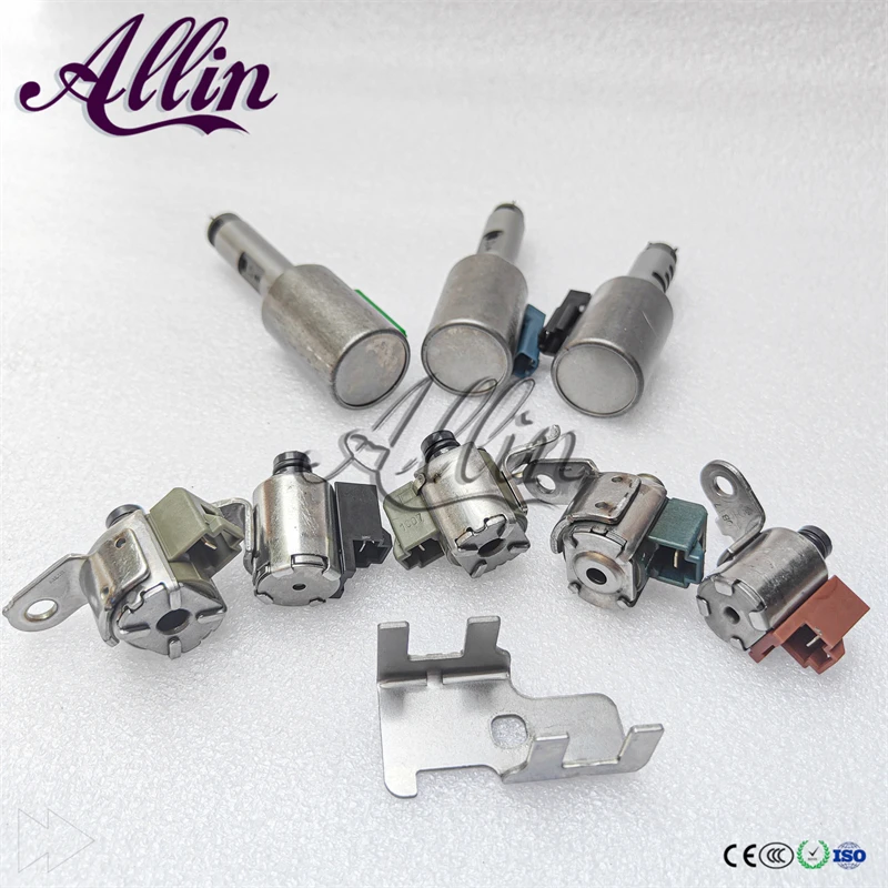 

8pcs Transmission Solenoids Set for Volvo XC90 S60 S80 V50 AW55-50SN AW55-51SN AF33-5 AW235 RE5F22A