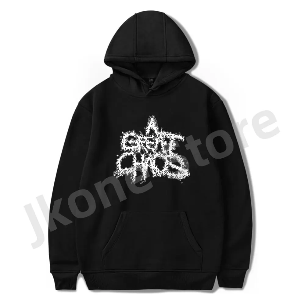 

Ken Carson A Great Chaos Album Logo Merch Hoodies Women Men Fashion Casual HipHop Style Sweatshirts