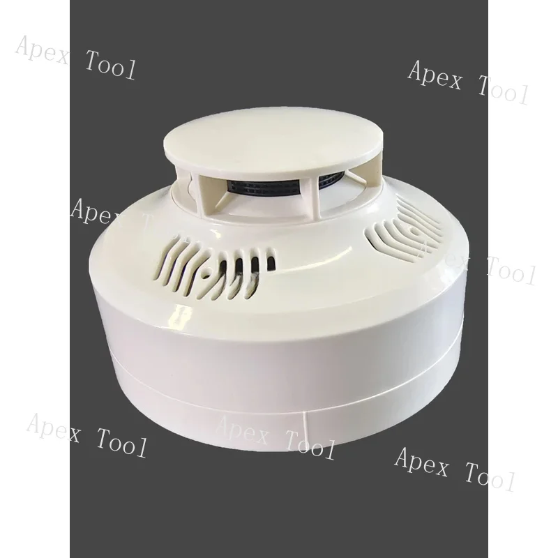 

220V Switch Quantity on Normally Closed Networked Alarm Dry Contact Signal Wired Smoke Sensor
