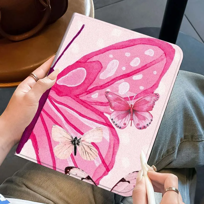 الفن فراشة نمط لسامسونج غالاكسي تاب A7 A9 A11 S6 A A8 لايت زائد 2025 10.4 10.5 10.1 بوصة اللوحي #6