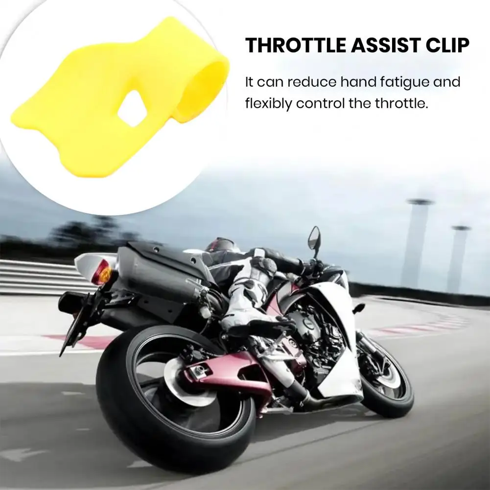 Throttle Control Clip Universal Motorcycle Throttle Clip Reduce Hand Fatigue Control Speed with Acceleration for Electric