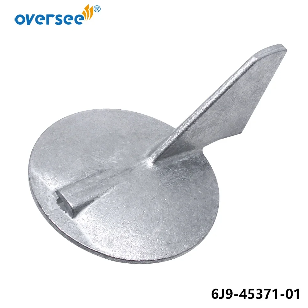 Oversee 6J9-45371 Trim Tab For Yamaha  2Stroke Outboard Engine 115HP 150HP 175HP 6J9-45371-01