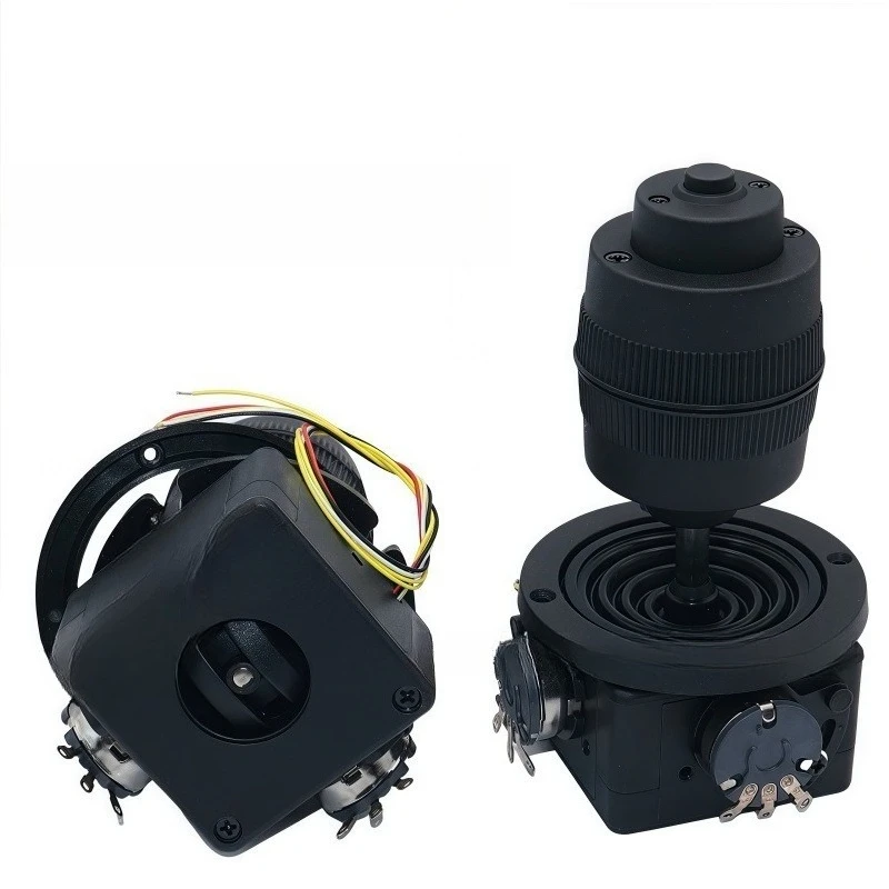 JH-D400X-R2/R4 4-Axis Joystick Potentiometer Fully Sealed 5K 10K Ohm Joystick Lever With Push Button Switch