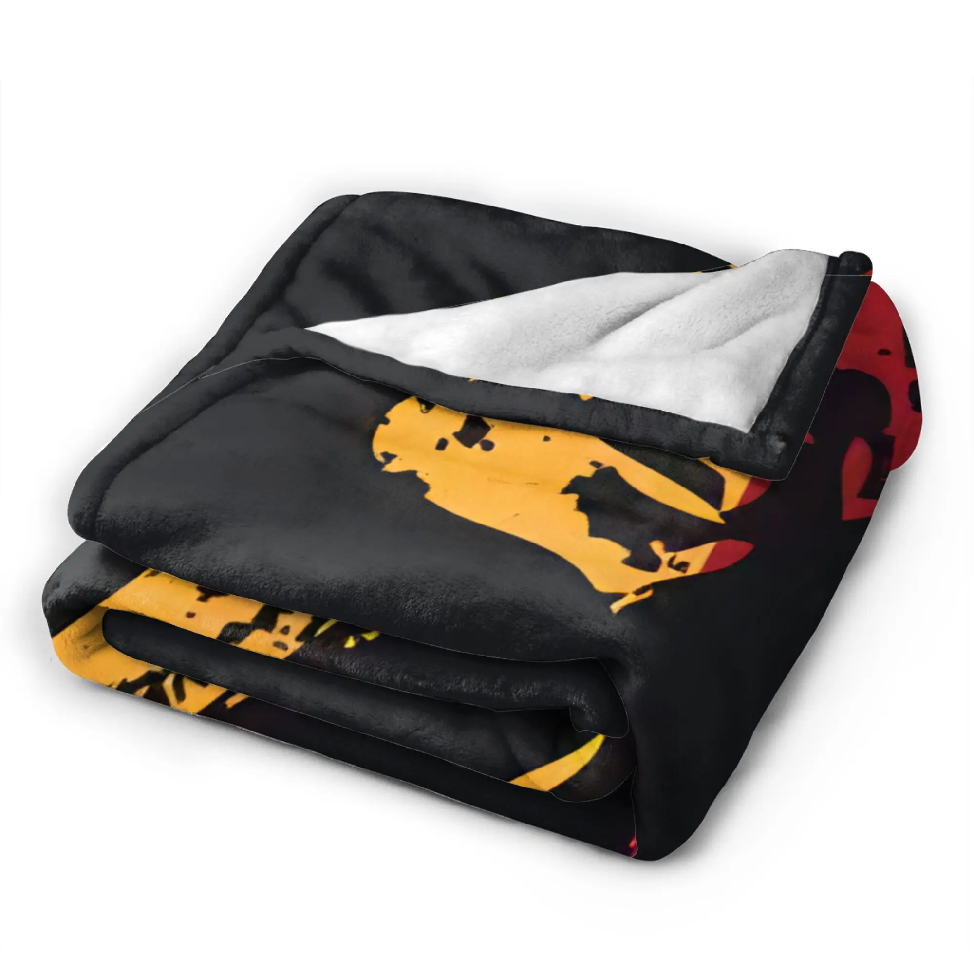 B-Bobs M-MarleyS One Love Blanket  Warm Soft Aesthetic Plush Bedding Throws For Kids Couch Chair Sofa Bed Flannel Bedspread Bed