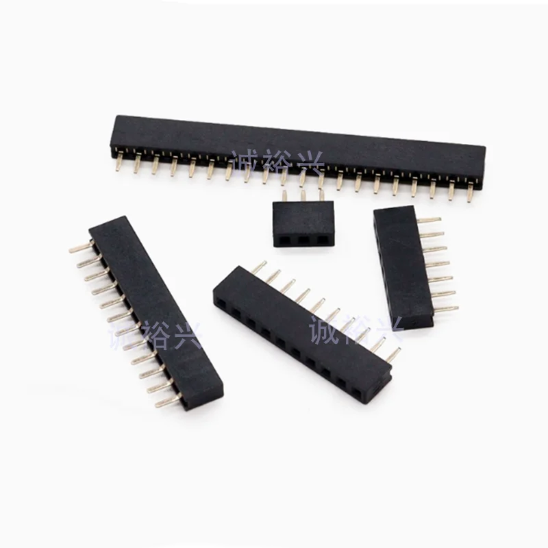 10pcs Single row FEMALE 2.0MM mother seat 2mm single row FEMALE connector 1*2P/3/4/5/6/7/8/9/10-40P