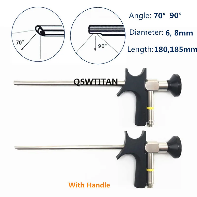 HD Endoscope instrument Endoscopy Camera 6mm 8mm / 0 90 70 Degree Endoscopy equipment