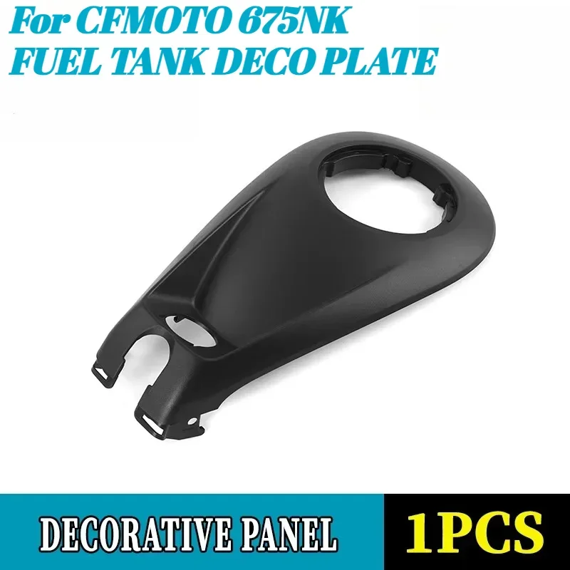 New For CFMOTO 675NK CF 675 NK CF650-11 Motorcycle Fuel Tank Upper Guard Cover Carbon Fiber Texture Fuel Tank Decorative Shell