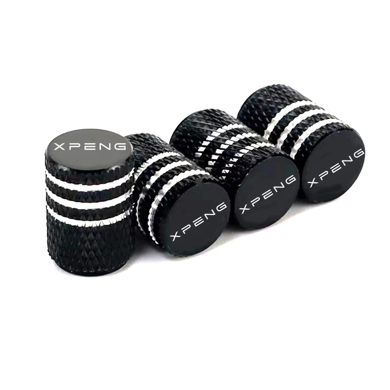 4Pcs Car Tire Valve Caps Dust Accessory For Xpeng P7 P5 P7i G9 G6 G3 X9 2022 2023 2024 2025 For Xpeng Car Exterior Accessories