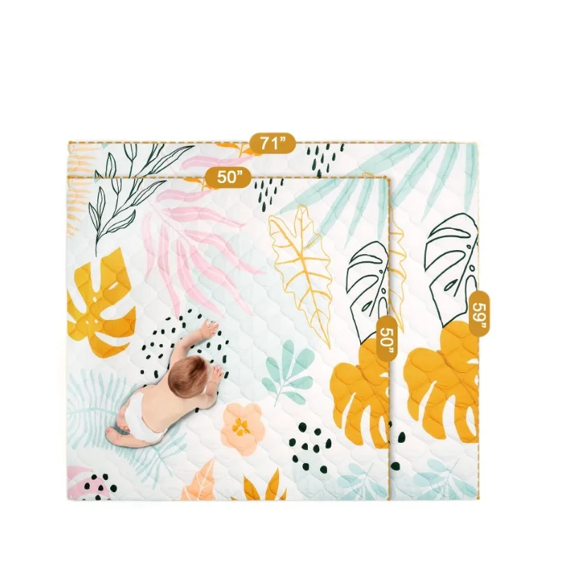 

Custom Baby Crawling Mat Thickened Antibacterial Sponge for Fence