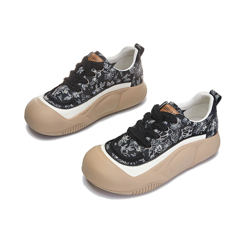 AIYUQI Women's Sneakers 2024 Autumn New Retro Casual Women's Shoes Platform comfortable Student Shoes For Women