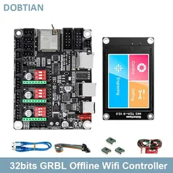 Makerbase MKS DLC32 V2.1 Offline Controller 32bits ESP32 WIFI GRBL TFT Touch Screen for Desktop Laser Engraving Machine