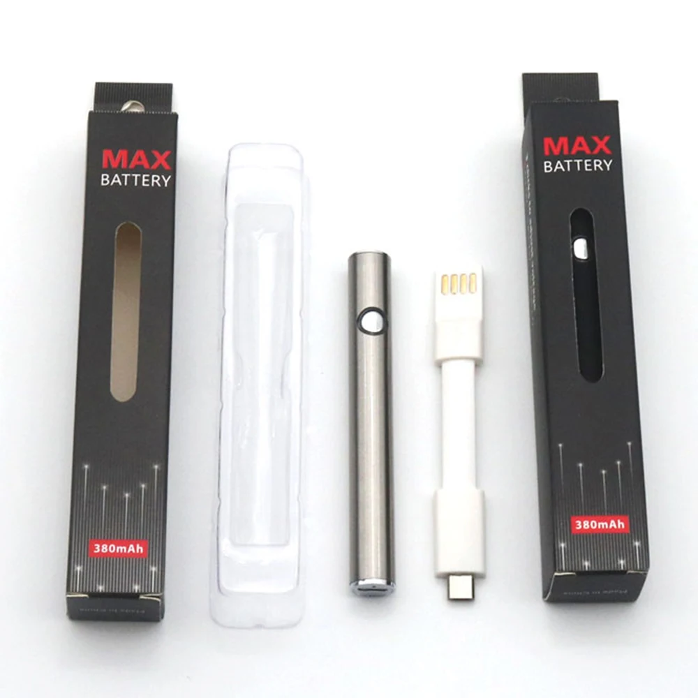 510 Thread Battery Pen 380mAh With Micro-USB Charging Port Ceramic Electric Heated Hot Knife Head Pen Solder Iron