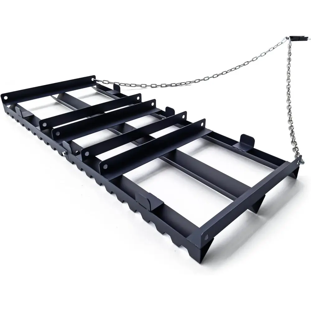 

Грейдер подъездной дороги Drag Harrow, специально разработанный для плавного и равномерного выравнивания, буксирный ход с цепью для квадроцикла, UTV, трактора для La