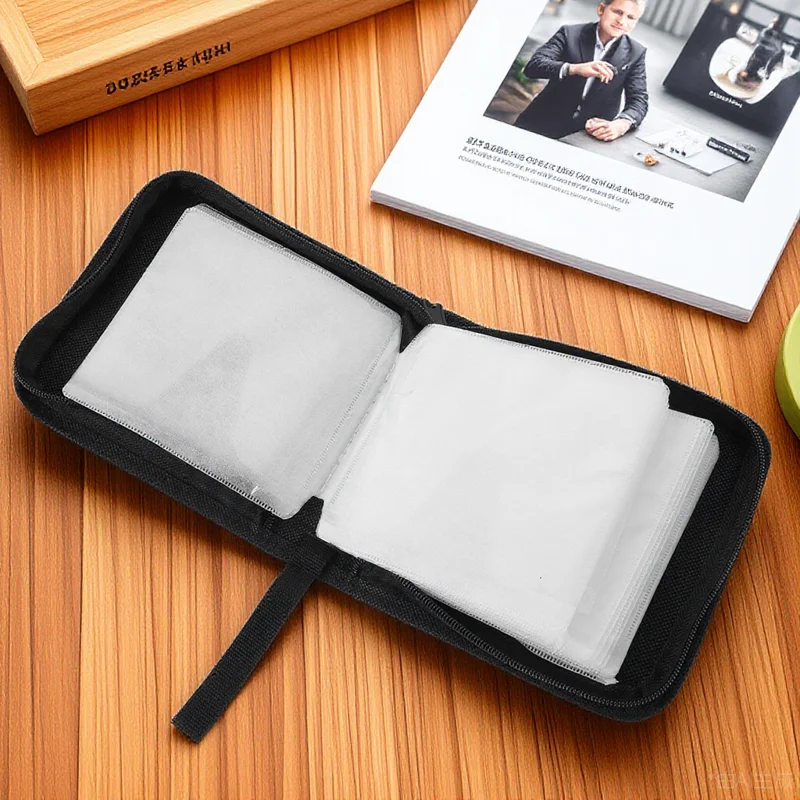 

Car CD Storage Bag Holder Household Binder Dvd Cases Aluminum Alloy for Organizer