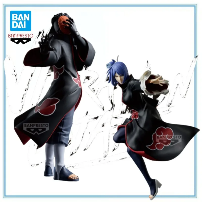 

BANDAI Authentic Spot Goods Naruto Shippuuden-Tobi-Vibration Stars Anime Action Figures Model Collectio Toy Original Boys Gift