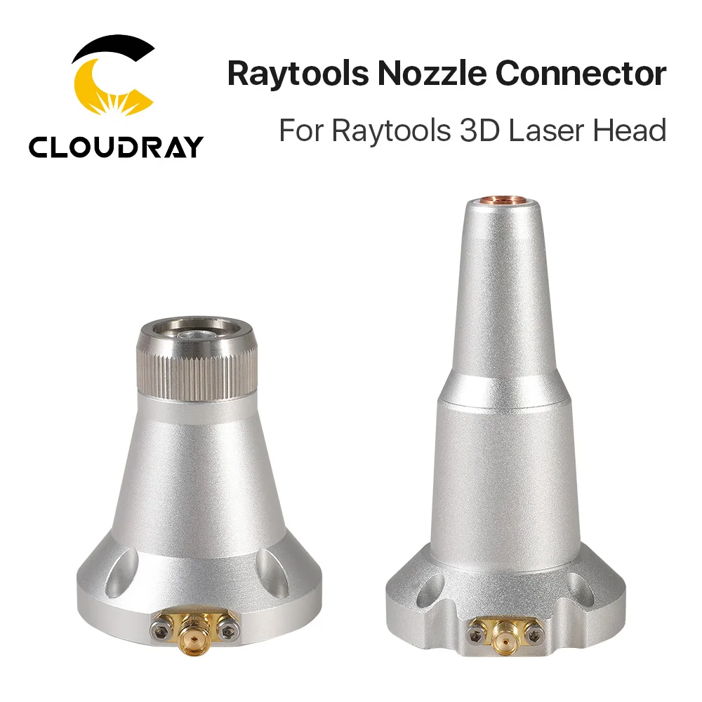 Cloudray Original Raytools 3D Laser Nozzle Connector Laser Ceramic Sensor Part F150 F200 for Raytools 3D Laser Cutting Head