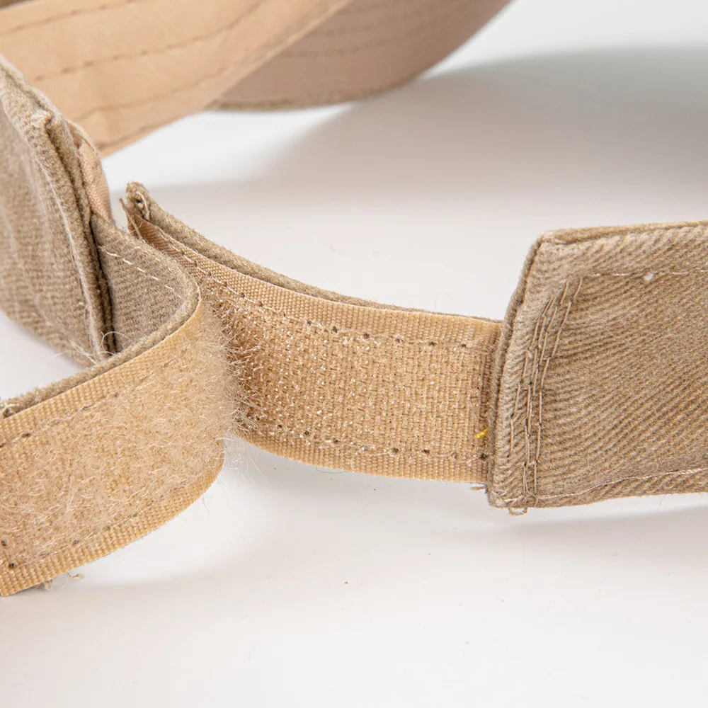 Sommer-Sonnenhüte aus Gewaschener Baumwolle, Leere Kopfbedeckung für Damen und Herren, Sport- und Reise-Strandhut, Einfarbiger Sonnenschutz Anti-UV-Visor Golfkappen – Detail 22