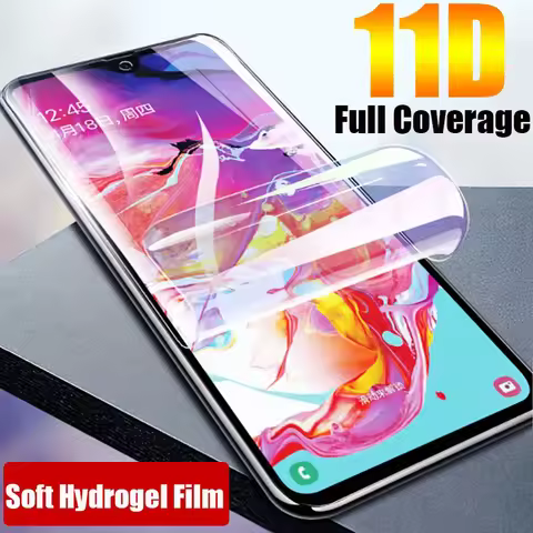 11D Soft Silicone Hydrogel Film For Samsung Galaxy Note 20 S21 S22 S20 S23 Ultra A51 A54 A72 A52 S9 S8 Plus TPU Screen Protector
