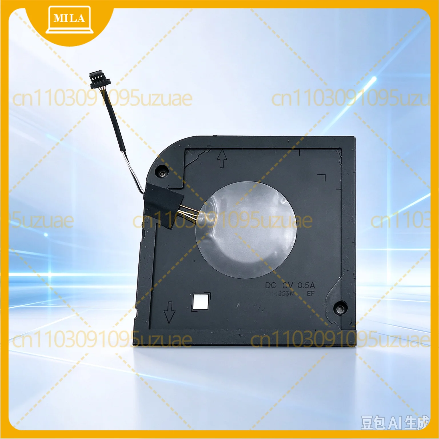 Replacement Laptop CPU GPU Cooling Fan For Dell Precision 3571 P104F Mobile Workstation