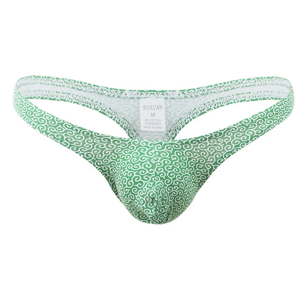 

Men G-Strings Gay SissyPouch Panties Breathable Underpants Cotton Couple Life Underwear For Man Comfort Thongs Very Hot Lingerie