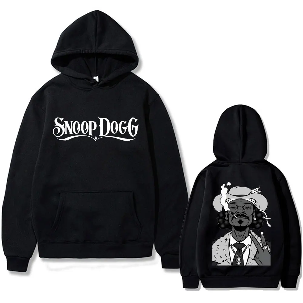 

Hot Sale Rapper Snoop Dogg Graphic Hoodies Men Women Hip Hop Fashion Rap Hooded Sweatshirt Men's Vintage Oversized Streetwear