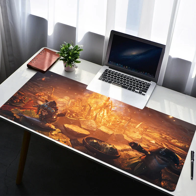 

Mouse Pad PC Accessories Mousepad Laptop Monster Hunter Wilds Non Slip Extended Pad HD Rubber Keyboard Pad Desk Gaming Mouse Mat
