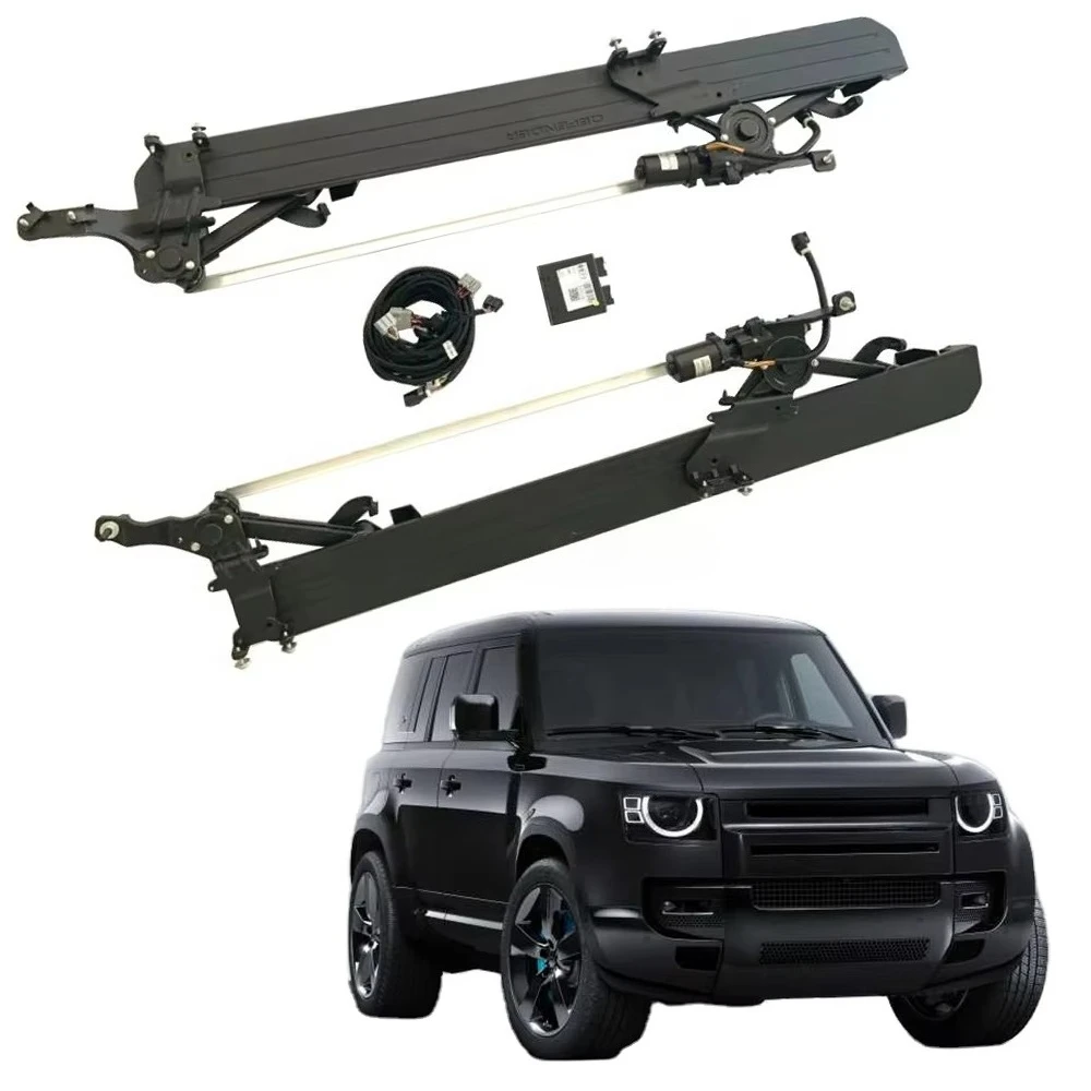 Auto Modified Exterior Accessories Power Running Board Electric Offroad Side Footstep for 2020+ Land Rover Defender 90 110
