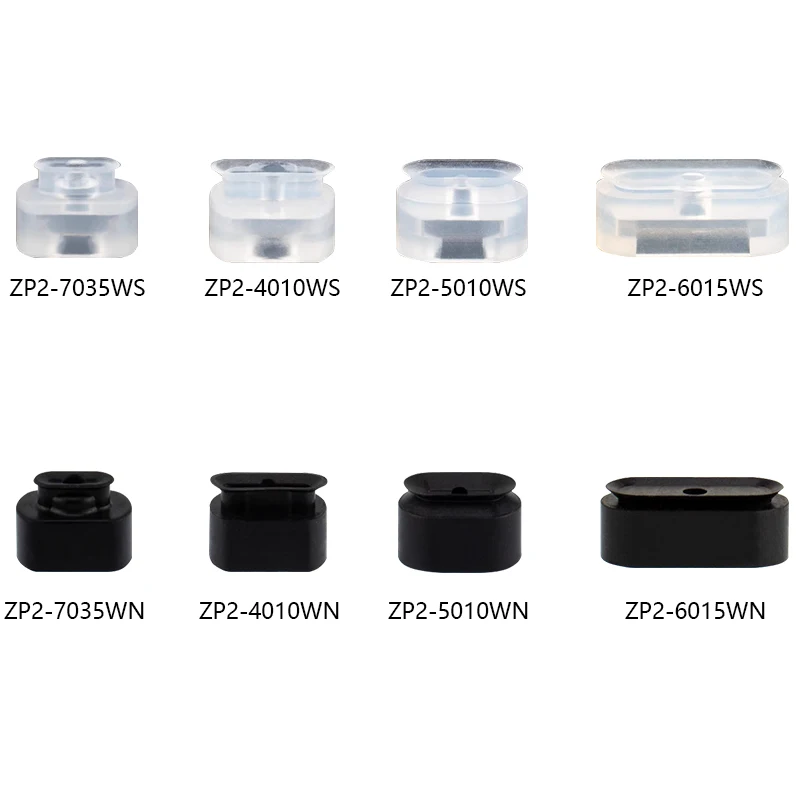10pcs/lot Robotic Vacuum Suction Cup ZP2-3506WS ZP2-3507WN ZP2-7035WS ZP2-1225WN ZP2-04WS ZP2-4010WN
