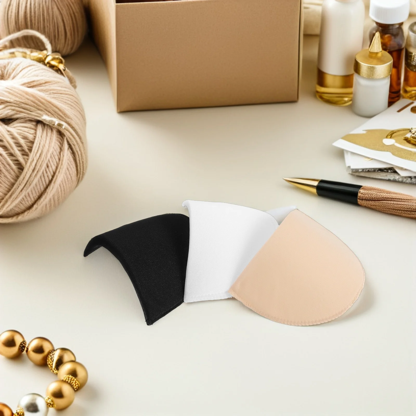 

9Pairs Thick Shoulder Pads Set-in Women Clothing Breathable Sponge Inserts Shoulder Enhancer Suit Jacket T-Shirt Removable