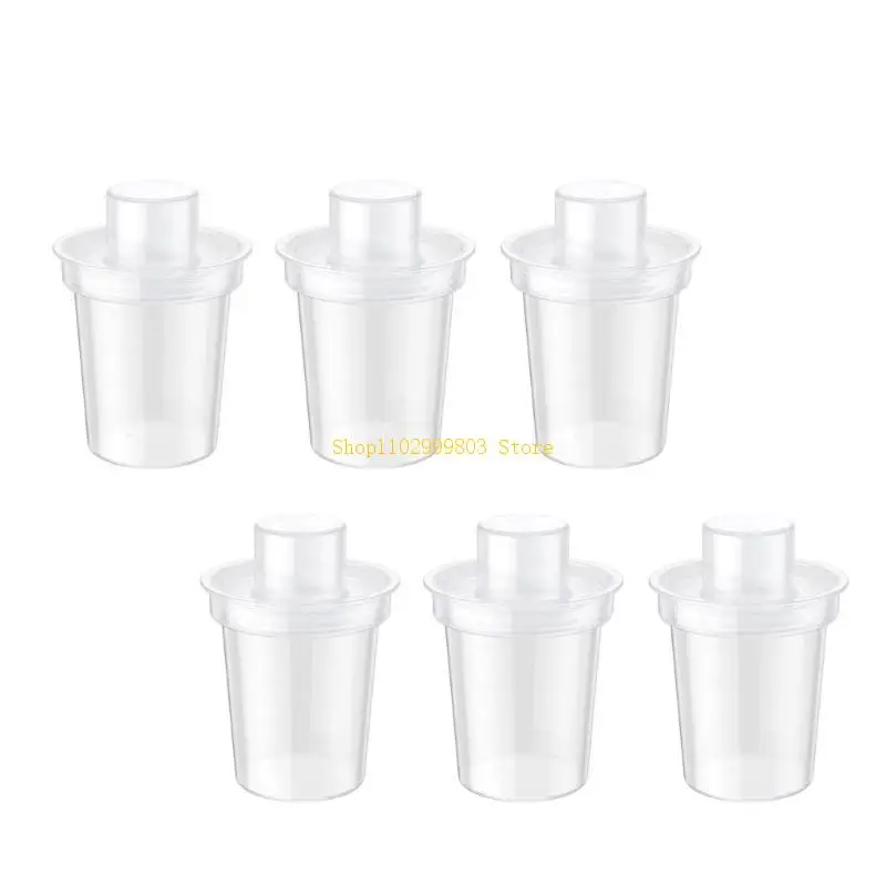 Scatola portatile per farina mais, contenitore per latte in polvere da 6 pezzi per bambini piccoli J0MF