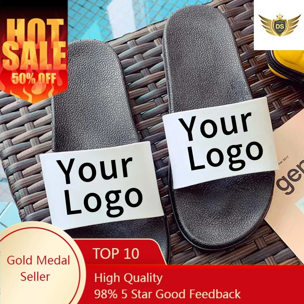 

Custom Shoes Personalized Slide Shoes Customize Photo Slippers Men Custom With Logo Men Bathroom Slippers Indoor Eva Shoes