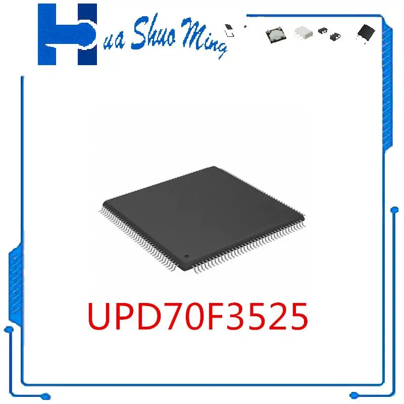 1Pcs/Lot UPD70F3525 D70F3525 UPD70F3525GJA9-GAE-E2-Q-G TQFP-144 TLE6244X C2 272IC HQFP64