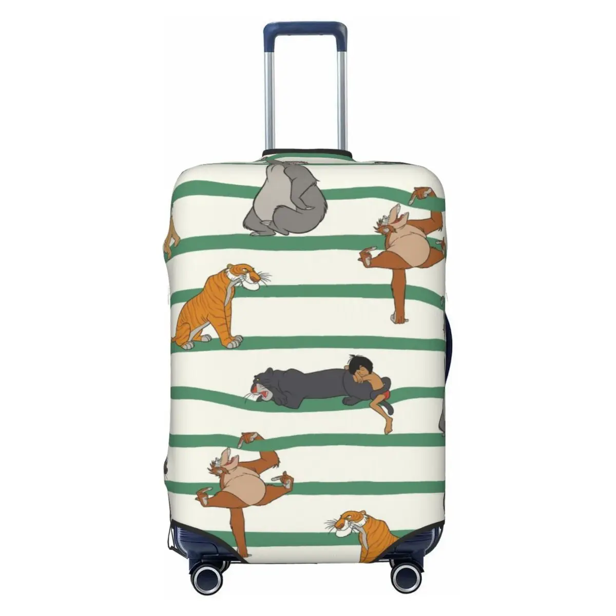 

Custom Funny The Anime Jungle Book Cartoon Luggage Cover Protector Dust Proof Travel Suitcase Covers