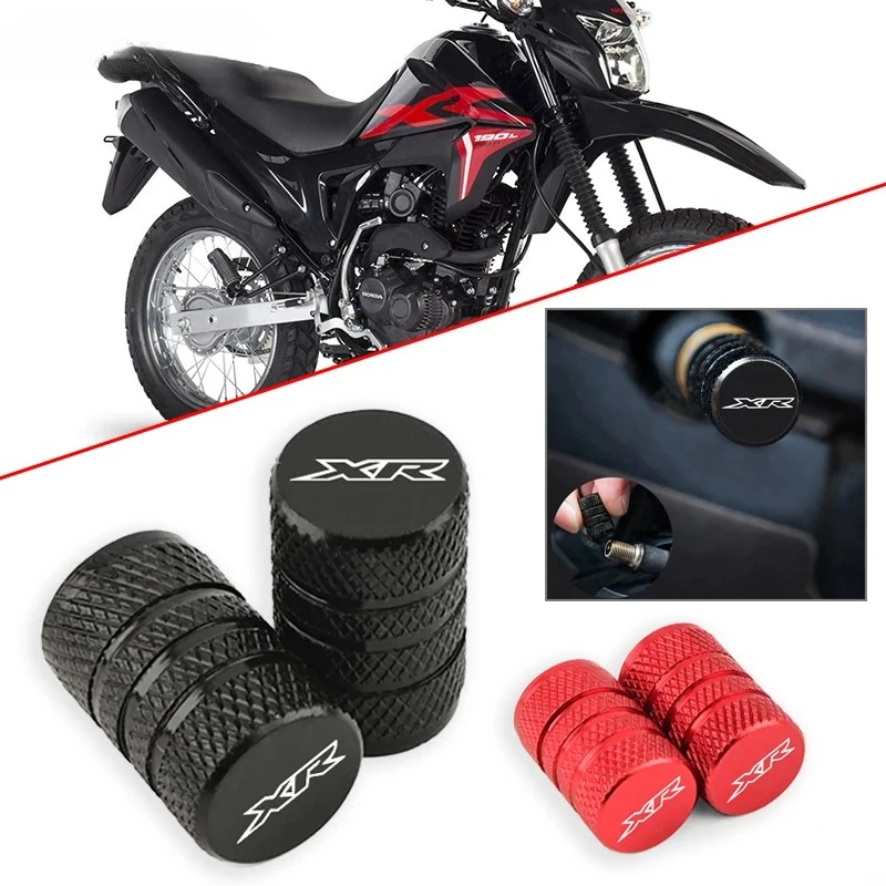 

For HONDA XR650R XR400R XR250R/L XR600R XR 125L 150L 190L 250 400 Tire Valve Air Port Stem Cover Cap Motorcycle CNC Accessorie