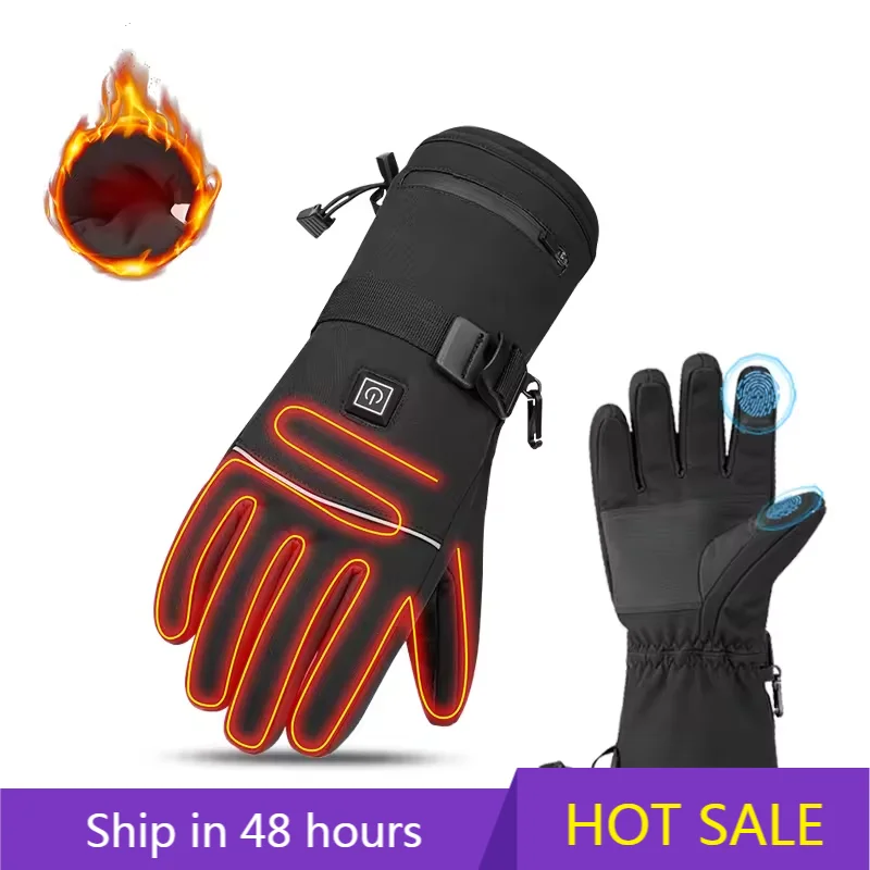 

POWER LEAP Factory Wholesale Winter Electric Heating Ski Gloves and Warm and Cold-proof Gloves for Cycling and Outdoor Sports