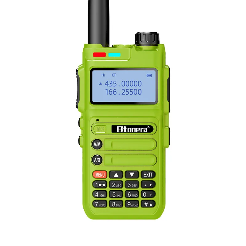 Imagem -06 - Long Range Walkie Talkie Ham Two-way Estações de Rádio Walkie-talkies Profissionais Uhf Vhf Usb tipo c Carregador 5w Chirp Btonera-uv8d