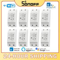 SONOFF Basic R2 / RFR2 433MHZ WIFI Smart Wall Switch Wireless Smart Home Automation Module Control Via Ewelink Alexa Google Home