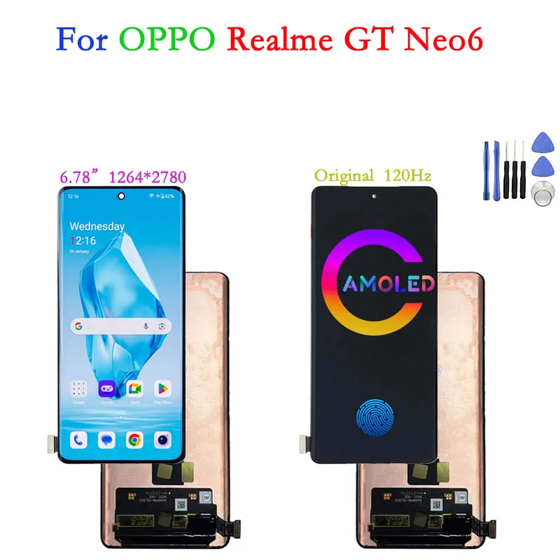 استبدال شاشة LCD لجهاز Realme GT Neo6 RMX3852: دليل شامل للمستخدمين المتميّزين